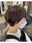 マッシュショート 白髪ぼかし ハイライト◎20代30代40代50代