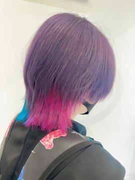 アマンドール(Aman D'or) ウルフヘア★カラフルヘアスタイル