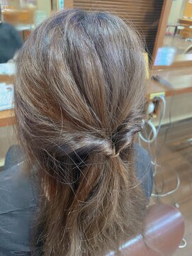 プレッソヘアー Presso hair ミルクティーカラー