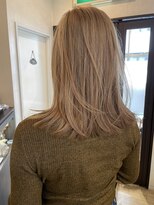 イット(it.)&nbsp;it.Style ミルクティー ベージュ ブリーチ ダブルカラー