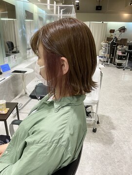 リー 尼崎(Lee) インナーカラーピンク