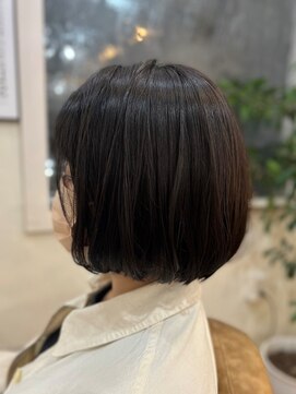 アトリエ ミム 二子玉川店(atelier mim) 髪質改善×ボブスタイル 30代/40代