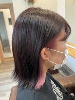 ミアヴィア(MiaVia)&nbsp;インナーカラー外ハネミディアム