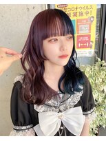 ガルボ ヘアー(garbo hair) ハイトーンツートンカラーデザインカラー10代20代