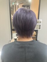 ラフ 難波店(LAFF) #黒髪#ボブルフ#ネビージュ#小顔#ワンレン