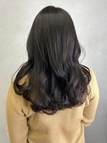 ミュラ(mulah)&nbsp;黒染めしないダークカラーオリーブグレージュ＊コテ巻き