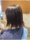 切りっぱなしボブ