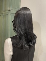 ヘアサロン ナノ(hair salon nano) ブルーブラックカラー