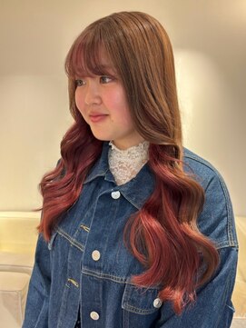 ベレーザ 渋谷(BELEZA) 7525ニュアンスカラーハイトーンバレイヤージュインナーカラー