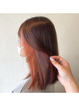 ブルーム ヘア デザイン(bloom hair design) 艶カラー インナーカラー オススメは髪質改善トリートメント