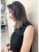 モリオ(morio)&nbsp;【morio】大人のグレージュ切りっぱなしロングレイヤー♪