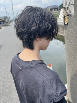 ヘアショップ ホップエム(HAIR SHOP HOP M) センターパート/ツイストスパイラル