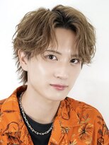 オーシャントーキョー ウエスト(OCEAN TOKYO WEST) 緩め波巻きパーマセンターパートウルフ