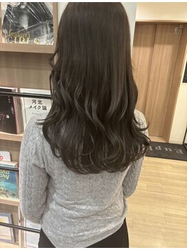 ユーフォリア 青山(Euphoria) 【担当きょうこ】赤み消しオリーブグレージュ/透明感カラー