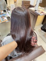 フォルテ 草薙店&nbsp;冬カラー　レッドブラウン　西村ひより