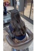 西梅田堂島　瀧口　ブリーチなしグレージュヘア