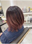グラデーションピンク/30代/40代