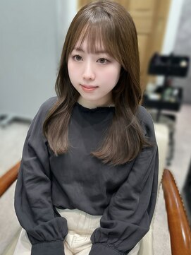 シエテ 津田沼(Siete) ホワイトグレージュ/デジタルパーマ/チェリーブラウン/津田沼