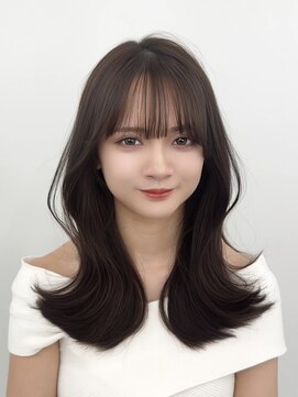 アマトウキョウスマートサロン(AMA TOKYO×Smart Salon) くびれミディ/トレンド韓国ヘア/くびれ巻き/レイヤーカット