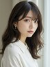 【abintoオリジナルシャンプープレゼント♪】カット＋透明感カラー ￥9900