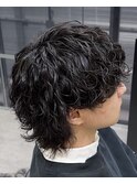 ウルフ×ツイストスパイラルパーマ