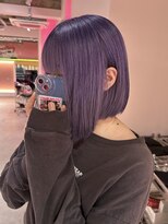 ダズリングディア(Dazzling Deer)&nbsp;パープル／大人ボブ／暗めカラー