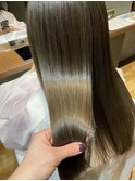髪質改善ストレート