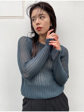 リヤン(Le lien) デザインカラー/暗めカラー/グランマッシュ/髪質改善/溝の口