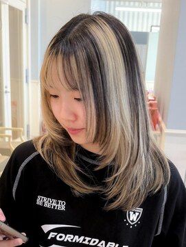 ヘアーアンドメイク ニューヨークニューヨーク 姫路店(Hair&Make NYNY) 【レイヤー】ミックスカラー