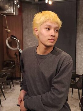 ブロック ジャポン(bloc japon) ブロンドヘアーマッシュショート ワンブリーチ /池田裕和