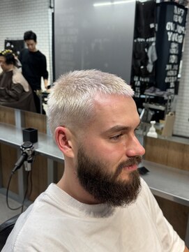 リレーションメンズヘアー(RELATION MEN'S HAIR) ツーブロックニュアンスパーマフェードカットバズカット
