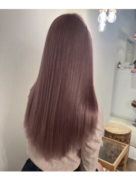 ココテラス(coco terrace) ピンクベージュ/ブリーチ/ベージュカラー