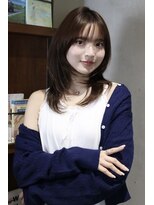 フークフーク(HOEK HOEK)&nbsp;レイヤーカット×ブラウンカラー