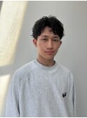 メンズ×ラフパーマ