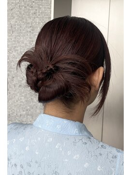 ザック ヴィ(ZACC  vie) カチモリ/タイトヘア/ヘアセット/ヘアアレンジ