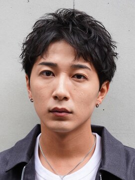 フィフス(fifth) スパイキーショートパーマツイストスパイラルパーマビジネスヘア