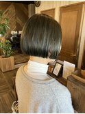 ミニボブ×ペリドットカラー