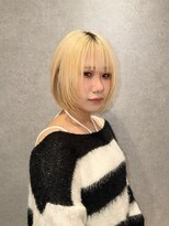 ノブレス(NOBLESSE)&nbsp;ブロンド×レイヤーボブ