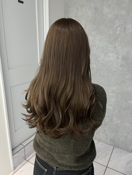 イル 天神西通り店(ill) オリーブベージュ/オリーブグレージュ/ブリーチなし/ミディアム