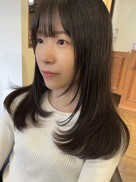 カールム(carlm) ナチュラルだけど大人かわいいセミロングレイヤー