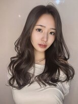 リークフー(Ree cu fuu)&nbsp;小顔夏カットふんわりレイヤー大人可愛いナチュラルブラウン