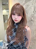 ハーツ 熊本(hearts.) ワンホンレイヤー/ダークブルー/韓国ヘア/縮毛矯正/髪質改善