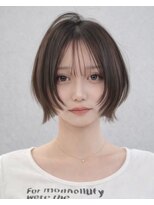 サンドナル 鹿児島天文館(sand NALU)&nbsp;ハッシュカット/グレージュ/デザインカラー[鹿児島天文館]