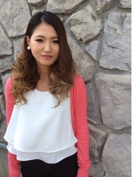 フルール(fleur) 【fleur】初夏のモテ可愛♪スウィートカールグラデーション