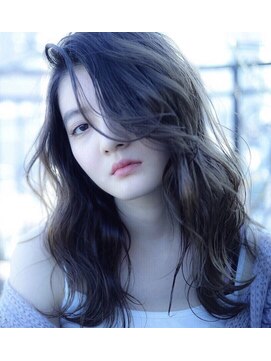 ラべリー 池袋(LOVELEY) ロブノーブルクラシカルバイヤージュチェリーレッドミディ☆