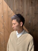 バーバー スタジオ ラフテル(Barber Studio RAFTEL)&nbsp;フェザーマッシュ  ソフトツーブロック ワイルドアップバング