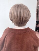 アルバム 銀座(ALBUM GINZA) ラベンダーベージュ_毛先パーマことりベージュ_ba268321