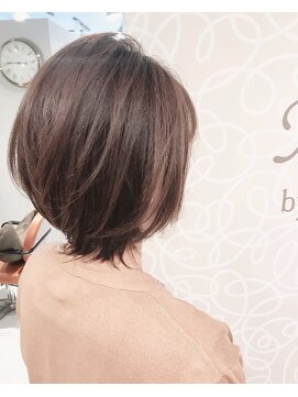 ミッシェル アフロート(michelle afloat) 髪質改善ひし形簡単まとまるツヤ髪透明感カラーカーブカット