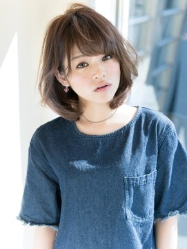 イマ(ima) 大人可愛いグレージュカールミディアム