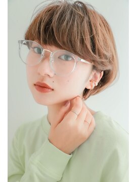 ロンド パルティール 大宮(Lond partir) 黒髪ボブルフネビージュ小顔ワンレンスペインカール大宮